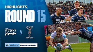 Sale v Harlequins  HIGHLIGHTS  Sharks and Quins Trade Blows  Gallagher Premiership 202324 [upl. by Midan172]