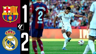 Barcelona 12 Real Madrid  HIGHLIGHTS  LaLiga 202324 [upl. by Hyatt]