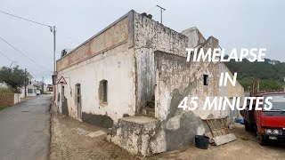 Brothers Buy An Abandoned House In Portugal 18 Months Start To Finish Timelapse [upl. by Attah]