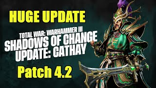 NEWS  HUGE Update To Shadows of Change  New Cathay Units Reveal More Info  Total War Warhammer 3 [upl. by Anwadal449]