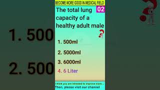 Maximum amount of air your lungs can hold  Lung capacity of a normal person  Respiratory [upl. by Ynahpit502]