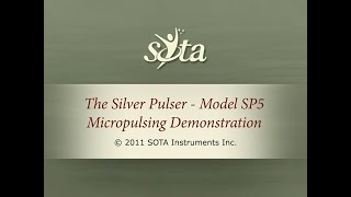 SOTA Silver Pulser  Model SP5  Micropulsing Demonstration [upl. by Nylsaj]