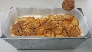 Delicious and Quick Fluffy Apple Cake  Easy Apple Cake Recipe [upl. by Missie]