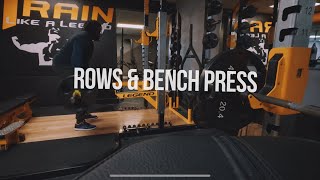 Row amp Bench Workout [upl. by Eoz]