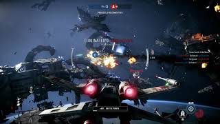 Star Wars Battlefront II Starfighter Assault 250 Rebel 1080 HD [upl. by Yoc]