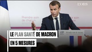 Fin du numerus clausus assistants médicaux  le plan santé de Macron en 5 mesures [upl. by Elram]