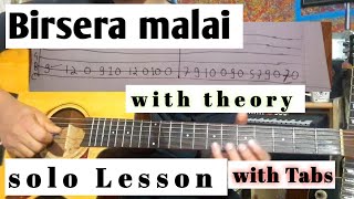 Birsera Malai  solo Lesson with tabs  Theory Discussion  NGLACV [upl. by Ennalorac]