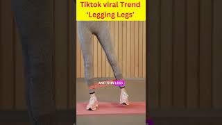 OMG The LEGGING LEGS Trend is Taking Over TikTok But is it REAL 😲 [upl. by Yslek]