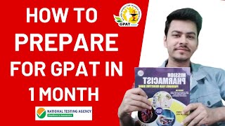 How to prepare for GPAT in 1 month  GPAT 2024  Being Pharmacist  Ayan sir [upl. by Pavyer]