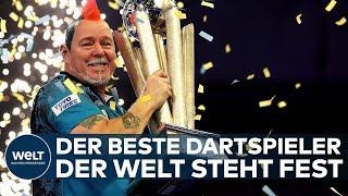 DARTSWM 2022 quotSnakebitequot ist Weltmeister Paradiesvogel Peter Wright krönt seine famose Saison [upl. by Ocinom]