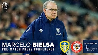 LIVE Marcelo Bielsa press conference  Leeds United v Brentford  Premier League [upl. by Bardo]