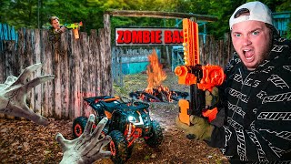 1000 ZOMBIES Vs SURVIVAL BASE 24 Hour Challenge [upl. by Ymrots]