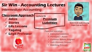 Lecture 01 Premium Liabilities Estimated Liabilities Intermediate Accounting [upl. by Merritt]