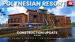 Disney World Polynesian DVC construction update [upl. by Nilya]