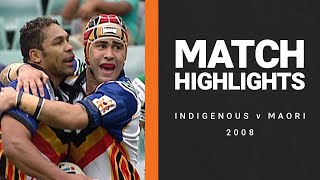 Indigenous v Maori  Match Highlights  RLWC 2008 CurtainRaiser  NRL [upl. by Secrest507]