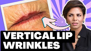 LIP WRINKLES Face massage for LIP LINES and WRINKLES  Blush with me face yoga [upl. by Oruam]