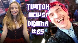 Twitch DramaNews 85 Ninja New Years Event LuciaOmnomnom Accident MoonMoon on atlas sponsors [upl. by Iroj]