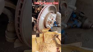 Wrong Process To Renove Brake Disk 🔥🔥 automobile mechanicsecrets mechanic mechanicslife tools [upl. by Brunk]