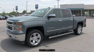 2014 Chevrolet Silverado LTZ Crew Cab Start Up Exhaust and In Depth Review [upl. by Gerardo]