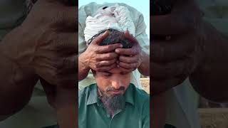 ASMR  Sajju Special Head Massage to Son Of Baba Bangali  Look Like Aladin  Head Massage asmr [upl. by Rabi]