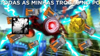 MINHAS TROCAS PARTE 2 HEATWAVE BIOMASS ITEM DA BETA  LIGHTNING CRIMSON  RODAS COLORIDAS E KEYS [upl. by Ahsekram]