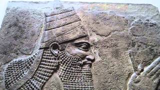 Tiglathpileser III the King Nimrud central Palace Assyrian 728 BC British Museum London [upl. by Maillij940]