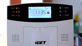 iGET M2B GSM alarm system  ultimate manualguide in English with subtitles [upl. by Havelock]