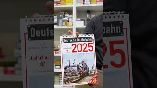 Wandkalender 2025 für Modell und Eisenbahnfreunde shorts [upl. by Annayad]