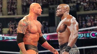 Bobby Lashley vs Batista Match [upl. by Hannus11]