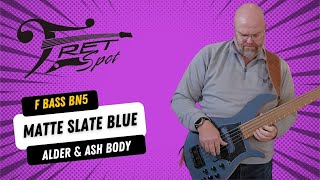 F Bass BN5 Review Ash amp Alder Body  Roasted Maple Neck  Tone Perfection [upl. by Webb]