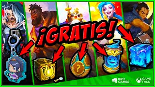 🔥¡RECOMPENSAS GRATIS 😮¿COMO VINCULAR XBOX GAME PASS con RIOT GAMES ❓EN 1 MINUTO y SIN PAGAR [upl. by Yarw919]