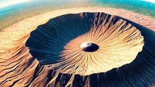 Arizona’s Meteor Crater a 50000 year old impact site thats a key to Earths history earthmeteor [upl. by Ardnasak]