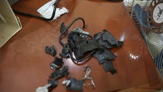 Remains of exploded pager in Beiruts southern suburbs  AFP [upl. by Shotton]