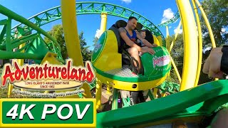 Turbulence 4K Front Seat POV Adventureland Long Island NY [upl. by Namara186]