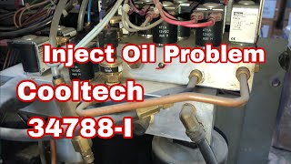 Robinair Cooltech 34788I inject oil problem fix [upl. by Wells]