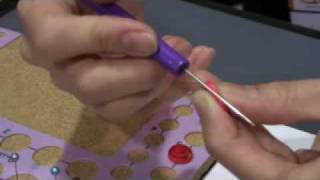 Paper Quilling Demo by Alli Bartkowski with Joyce Chow [upl. by Nitsirc628]