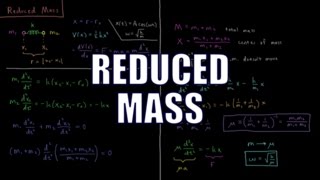 Quantum Chemistry 54  Reduced Mass [upl. by Sabelle]