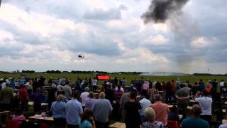 Apache Display  RAF Waddington 2014 [upl. by Ahsikym]