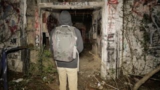 Scary Encounter at Abandoned Asylum at Night [upl. by Ylrrad]