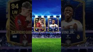 🇦🇷 Garnacho vs Vini JR 🇧🇷 eafc fifa fifamobile eafcmobile football fcmobile shorts [upl. by Maryellen]