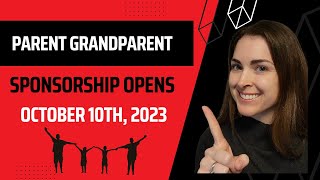 Parent Grandparent Sponsorship for 2023 Announced PGP2023 canadaimmigrationnews [upl. by Annaik]