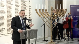 Unity Over Hate Relighting the Candles in Polands Parliament After Antisemitic Incident [upl. by Tengler]