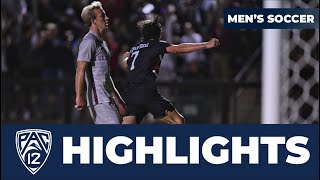 No 10 Stanford vs Santa Clara Mens Soccer Highlights  2023 Season [upl. by Margette]