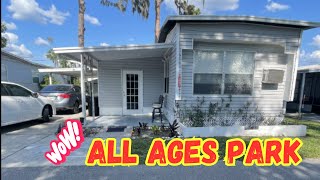 All Ages Mobile Home Park In Zephyrhills Florida Tree Lane Village [upl. by Chip]