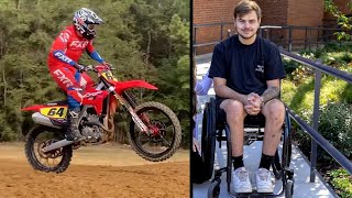 Teen Paralyzed In Motocross Accident [upl. by Llevel]