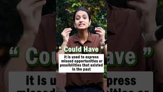 quot Should have quot VS quot Could have quot english englishgrammar learnenglish spokenenglish viralvideo [upl. by Gerrilee]