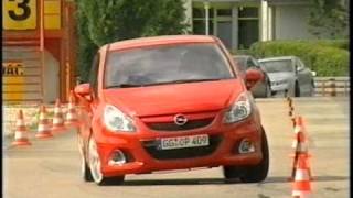 Opel Corsa OPC Tracktest [upl. by Ahsit]