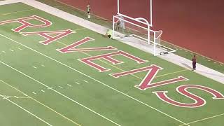 Coffeyville vs Augusta Varsity Soccer Regional KSHSAA Playoff Rd 1 [upl. by Saffian]