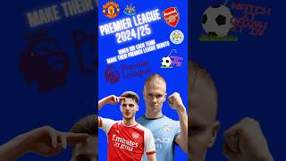 Premier League 2425  When did each current team make their debut  football premierleague [upl. by Ahsinelg]