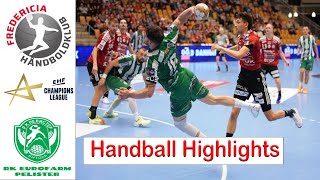 Fredericia Håndbold Klub Vs Hc Eurofarm Pelister Handball Highlights EHF Champions League 2024 [upl. by Auqinet]